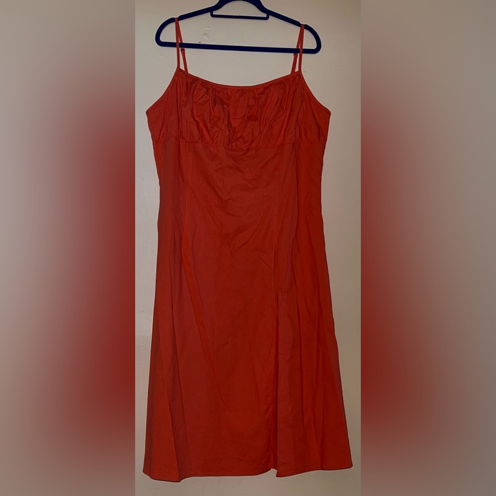 Rebdolls “At First Sight” A-Line Midi Dress w/ Side Slit – Size 1X